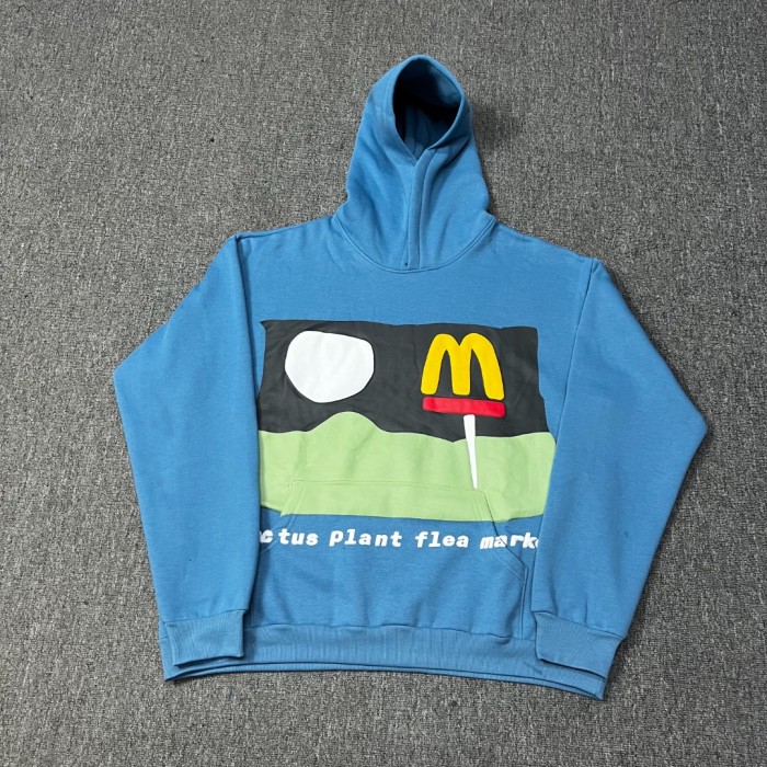 Printed foam hoodie