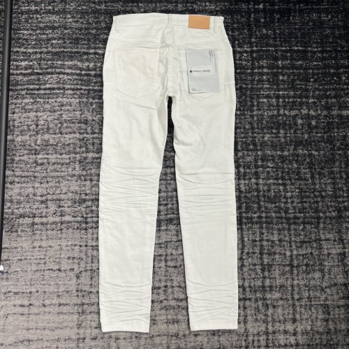 [buy more save more] 1:1 quality version Tide Solid Color Plaid Spliced Jeans