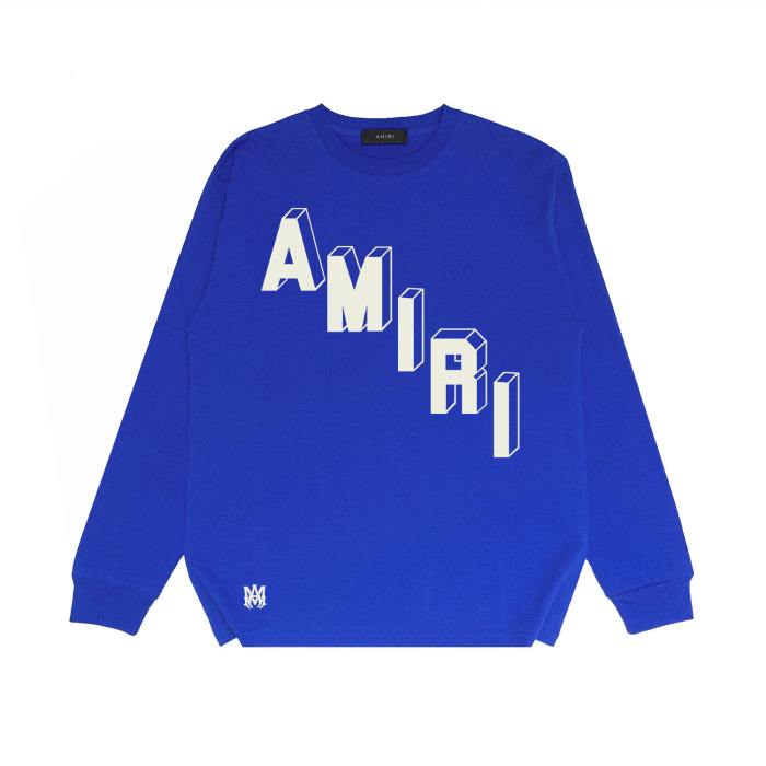 Stereo Alphanumeric Print Long Sleeve T-Shirt 25 colors