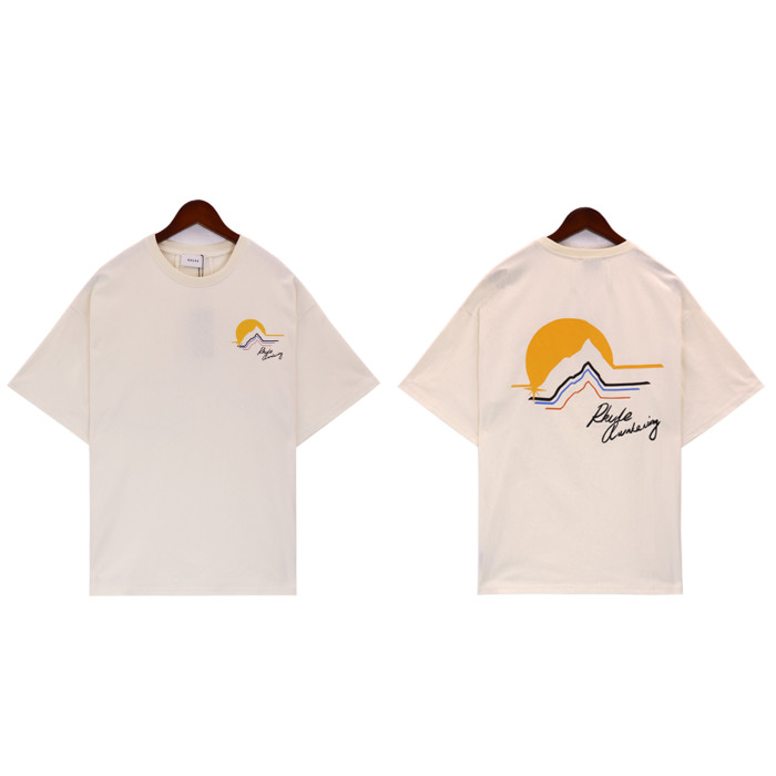 Reversible Sunrise Mountains Print tee