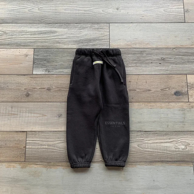 1:1 quality version Basic Solid Color Silicone Font Loose Pants for kids 8 colors