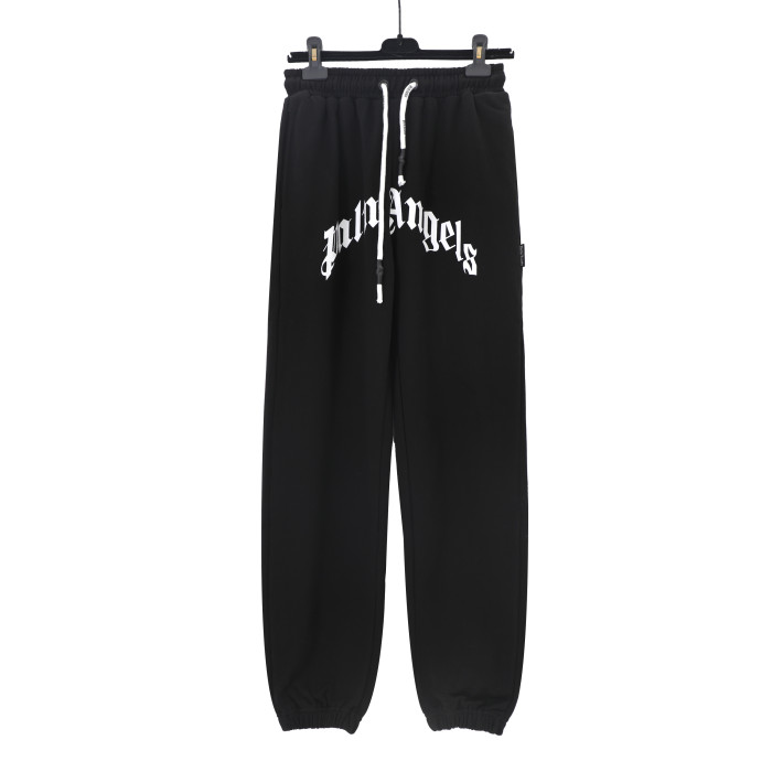 Monogrammed Drawstring Drawstring Casual Pants