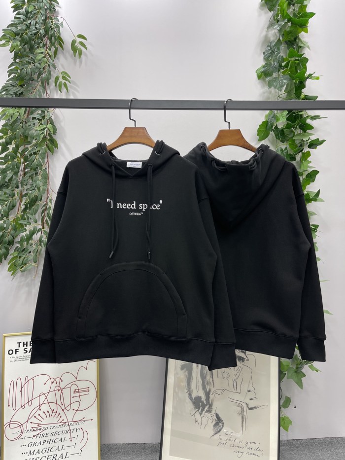 [buy more save more] 1:1 quality version Small letter logo hooded sweatshirt