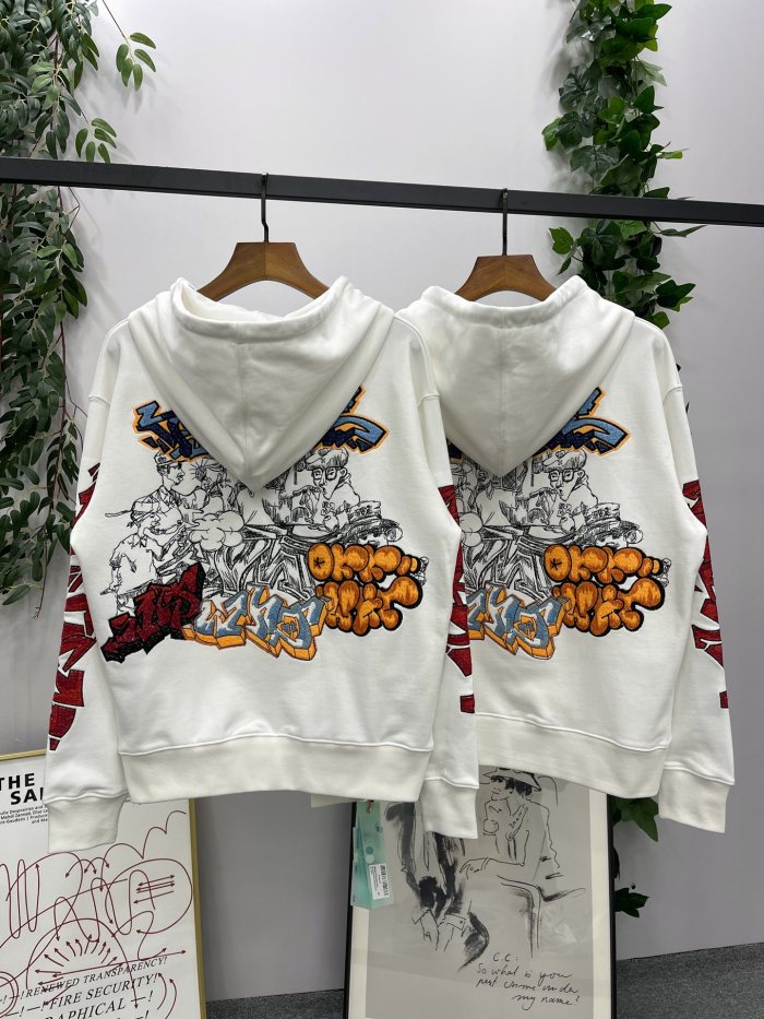 [buy more save more] 1:1 quality version Tatami Embroidered Sweatshirt Hoodie