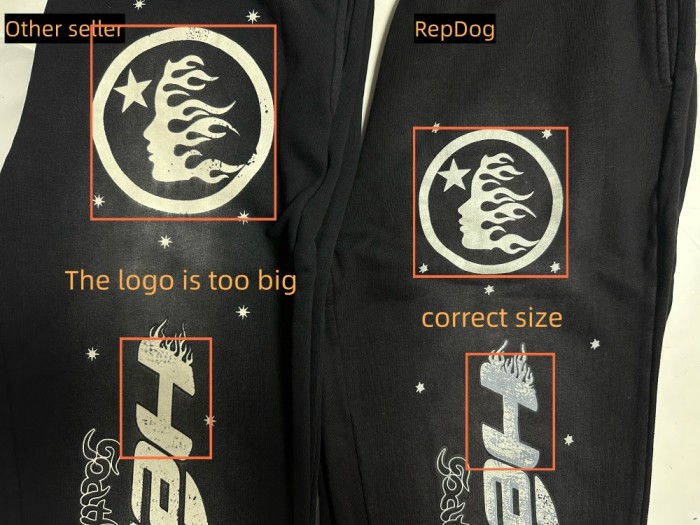 [Including comparative images of RepDog and other seller] 1:1 quality version Meteor Colorful Cloud Washed Old Sweatpants