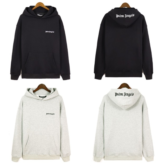 Embroidered logo on chest Hoodie 2 colors