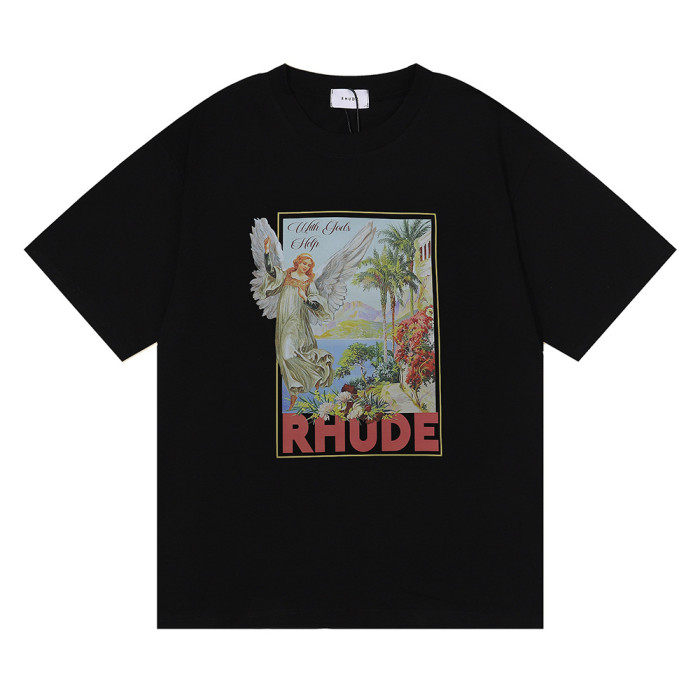 [buy more save more] Angel's Backyard Print Short Sleeve Tee 3 colors
