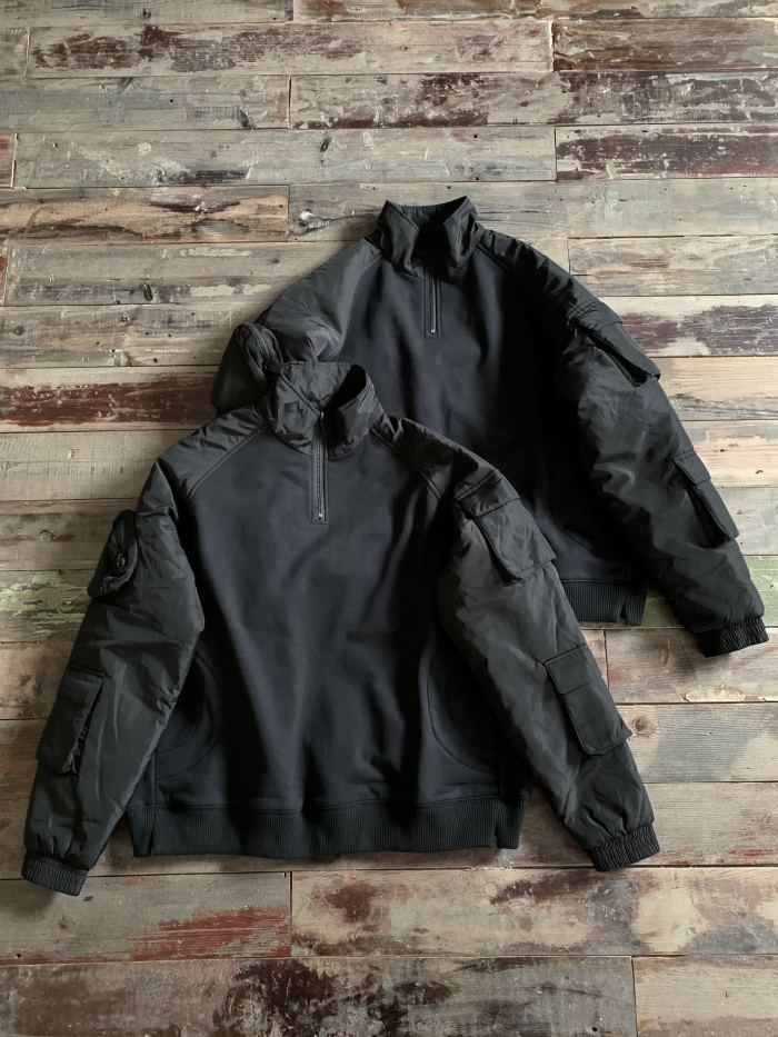 [buy more save more]1:1 quality version Functional zipper round neck cotton jacket 23949787