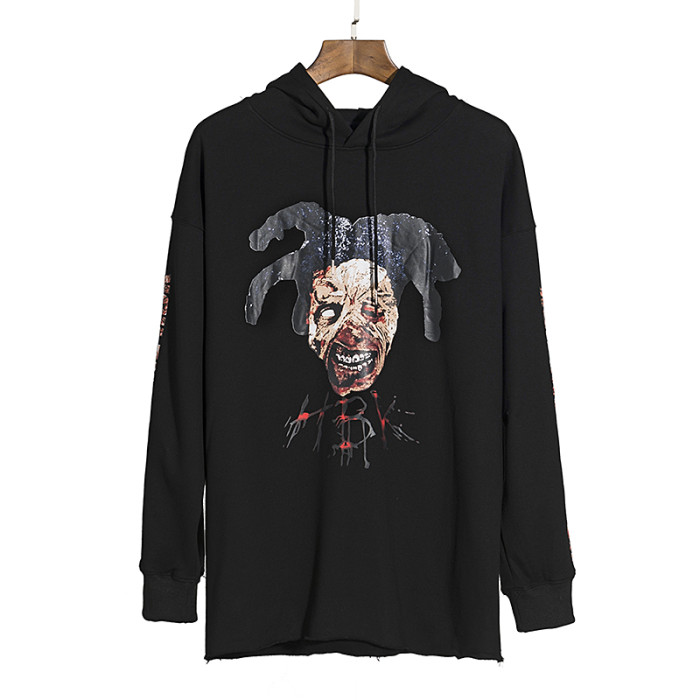 Wizard's Laugh Print Hoodie 2 colors