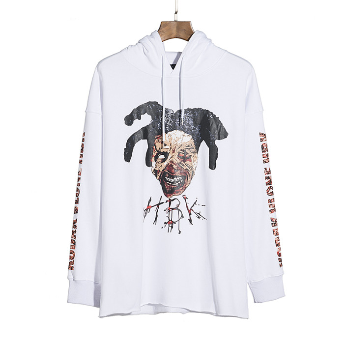 Wizard's Laugh Print Hoodie 2 colors