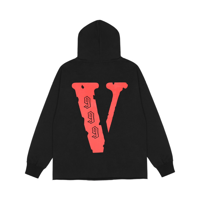 Laser Light Human Face Print Hoodie 2 colors