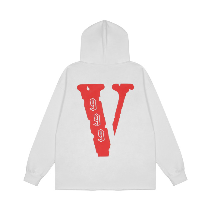 Laser Light Human Face Print Hoodie 2 colors
