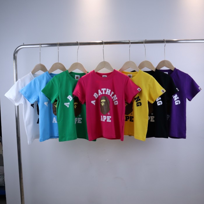Classic Ape Head Kids Tee for kids 7 Colors