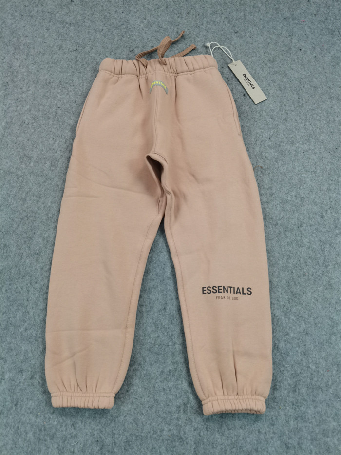 1:1 quality version Basic Solid Color Silicone Font Loose Pants for kids 8 colors