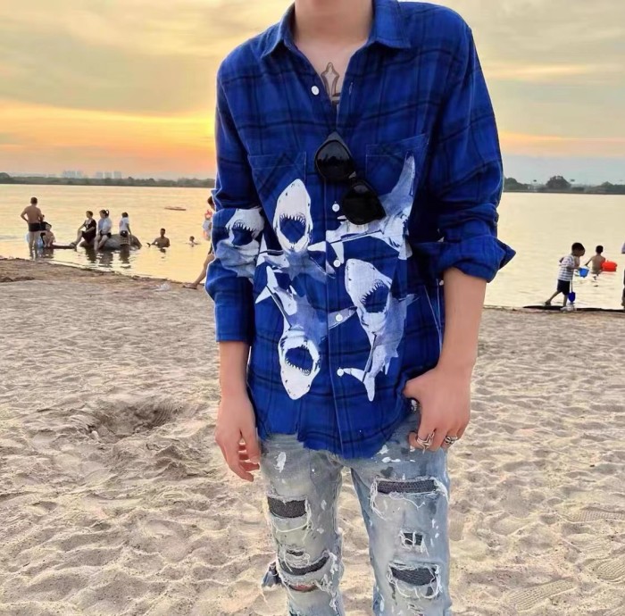 Shark Print Shirt