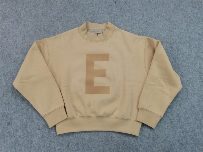 1:1 quality version Big E Monogrammed Crew Neck Sweatshirt for kids 7 colors