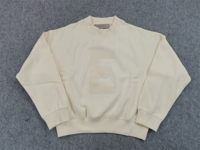 1:1 quality version Big E Monogrammed Crew Neck Sweatshirt for kids 7 colors