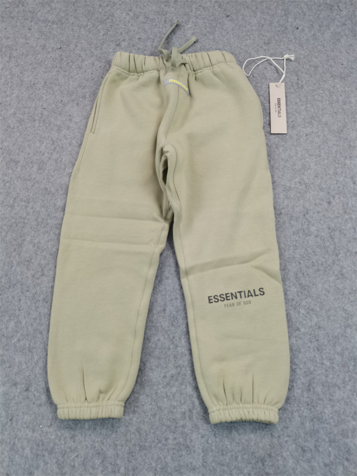 1:1 quality version Basic Solid Color Silicone Font Loose Pants for kids 8 colors