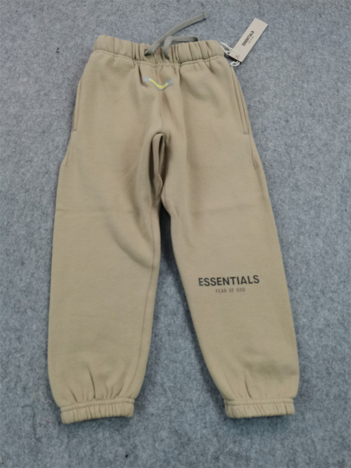 1:1 quality version Basic Solid Color Silicone Font Loose Pants for kids 8 colors