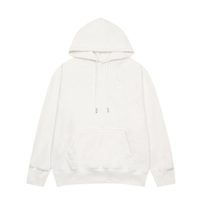 [buy more save more] Simple Heart Embroidered Hooded Sweatshirt 3 colors 23976151