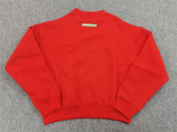 1:1 quality version Simple Compound Line Silicone Kids Crew Neck Sweatshirt for kids 5 colors