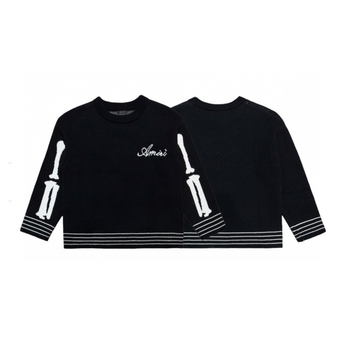 Dark Bone Casual Crew Neck Sweater