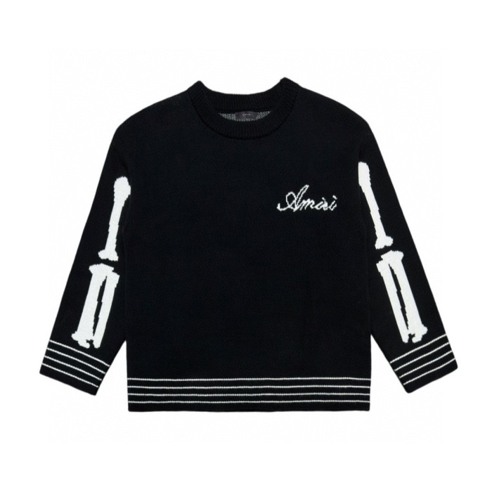 Dark Bone Casual Crew Neck Sweater