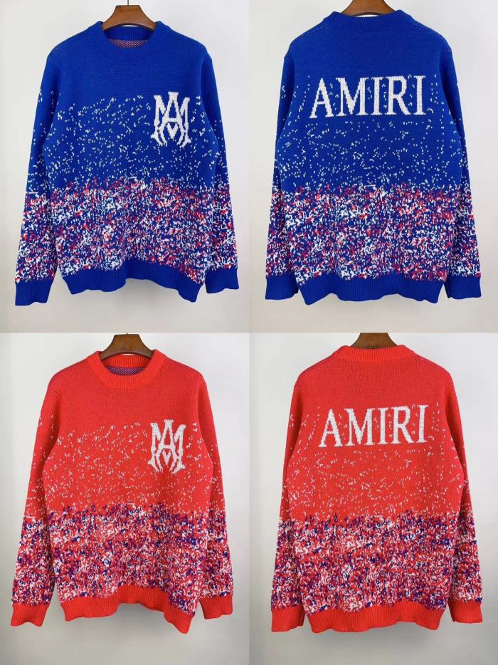Seahorse Sweater Colorful Letter Sweater 3 colors