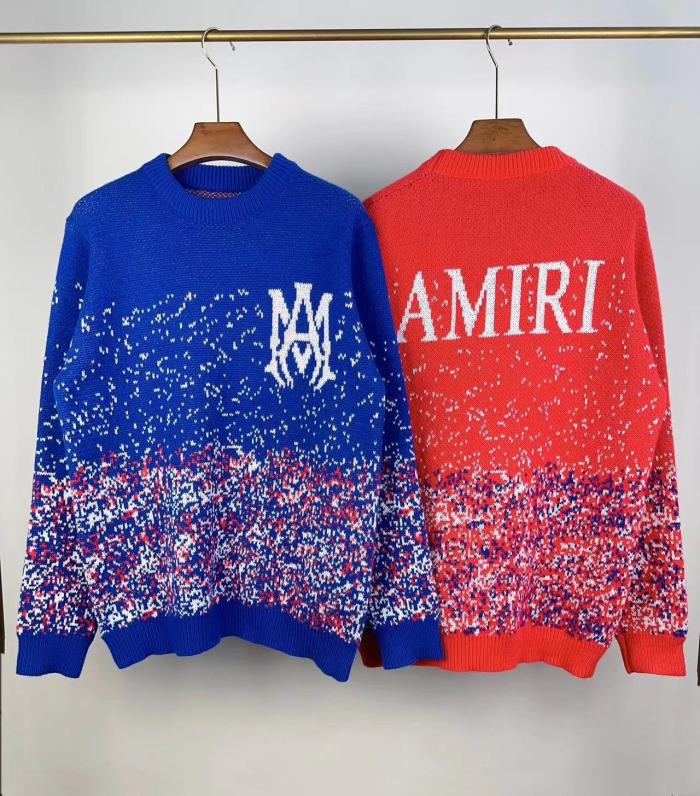 Seahorse Sweater Colorful Letter Sweater 3 colors