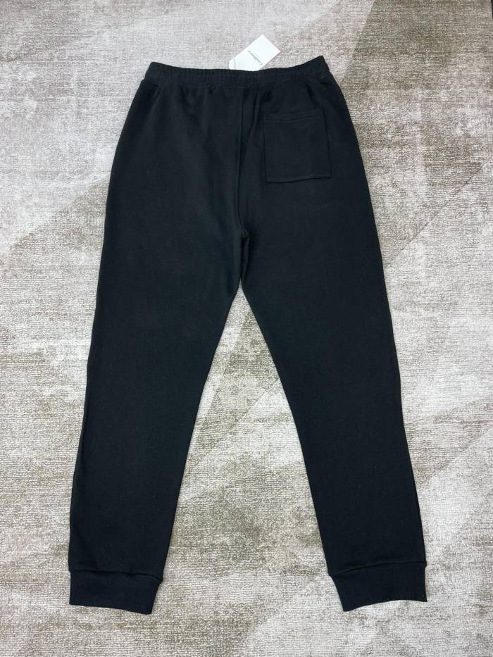 [50% Off]1:1 quality version Monogrammed wrap-around drawstring casual pants on the left 23980867