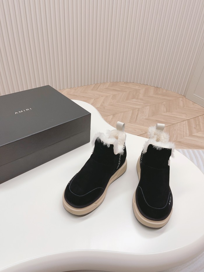 1:1 quality version Chunky Snow Boots with Scooped Sides 4 colors
