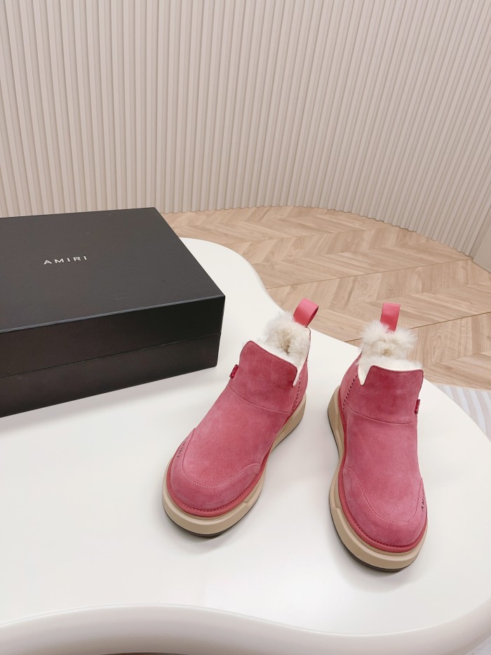 1:1 quality version Chunky Snow Boots with Scooped Sides 4 colors