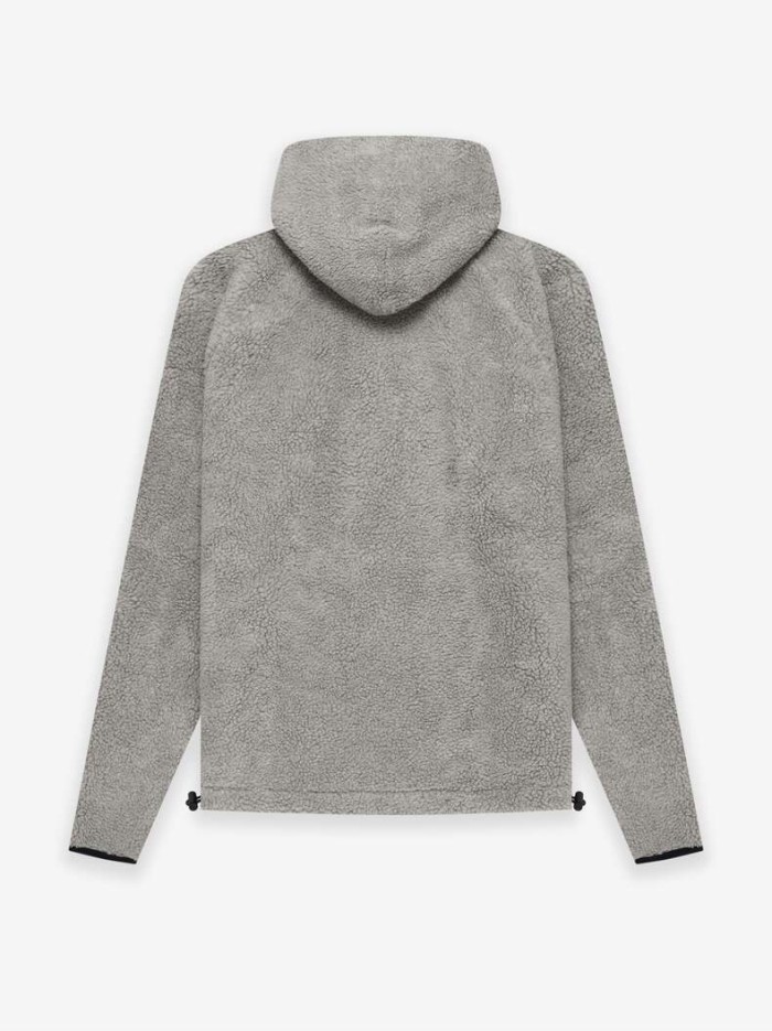1:1 quality version Half-zip fleece hoodie 4 colors