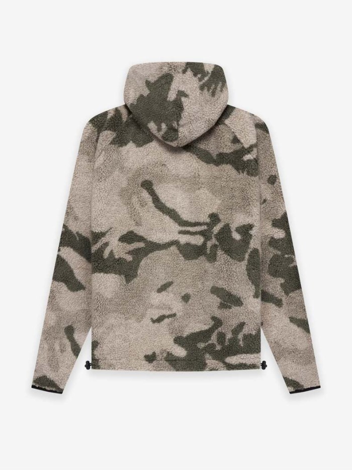 1:1 quality version Half-zip fleece hoodie 4 colors