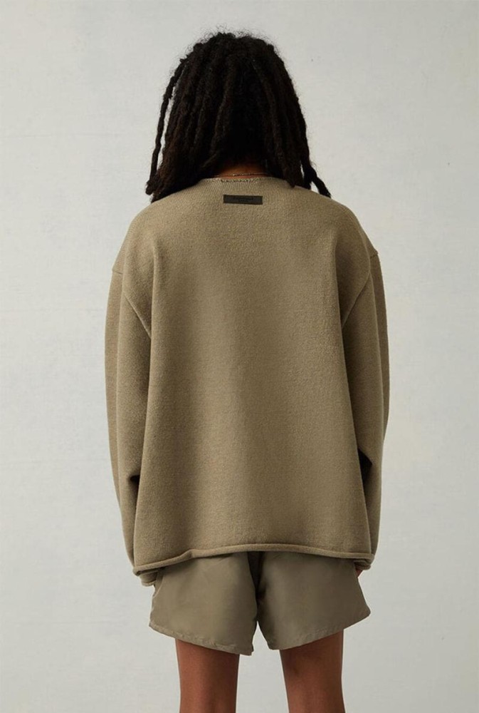1:1 quality version Pullover Appliquéd Rolled Sweater 3 colors