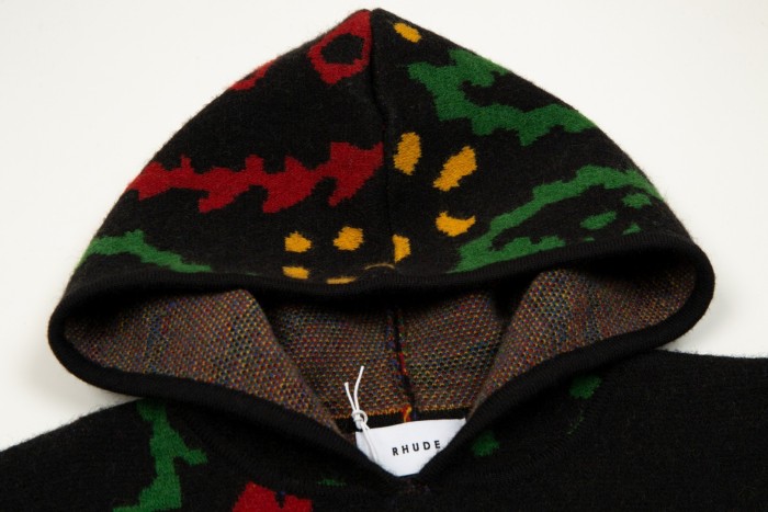 Cashew Flower Hooded Sweater