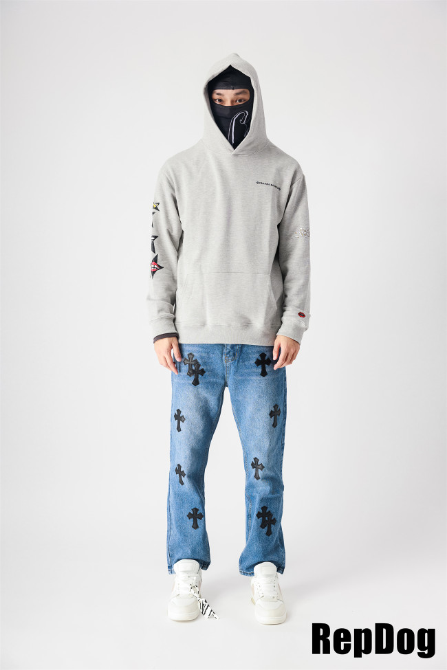 Matty boy star hoodie grey