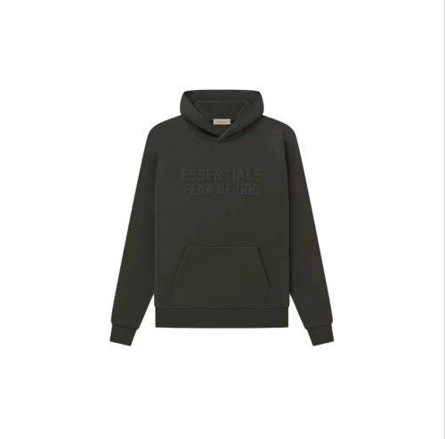 Same Color Letter Print Hooded Sweatshirt 2 colors