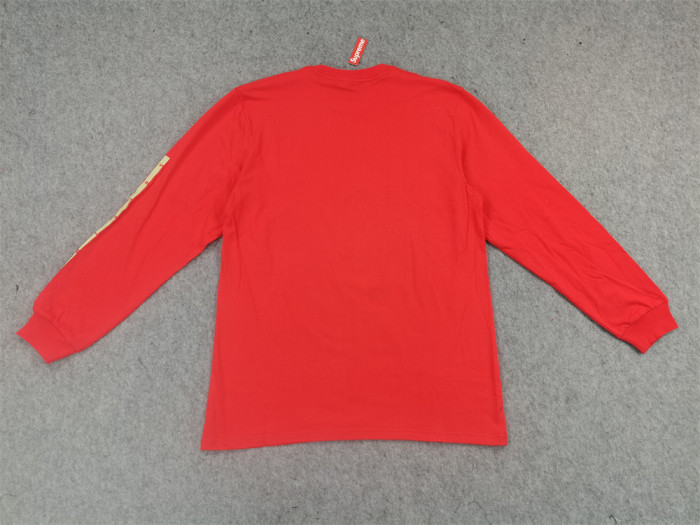 [Buy More Save More]Simple Crew Neck Sweatshirt with Right Side Letter