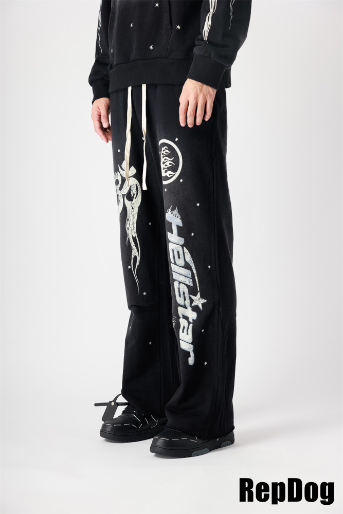 [Including comparative images of RepDog and other seller] 1:1 quality version Meteor Colorful Cloud Washed Old Sweatpants