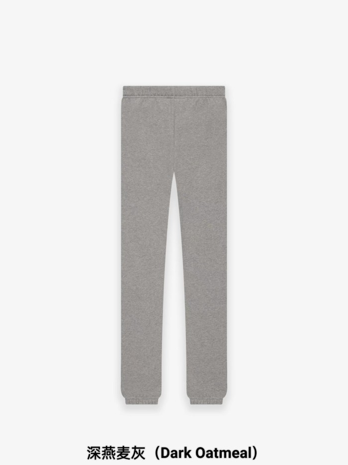 1:1 quality version Black flocking printed sweatpants 3 colors