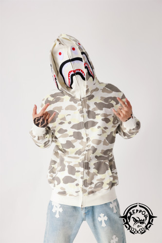 1:1 quality version Shark glow-in-the-dark hoodie