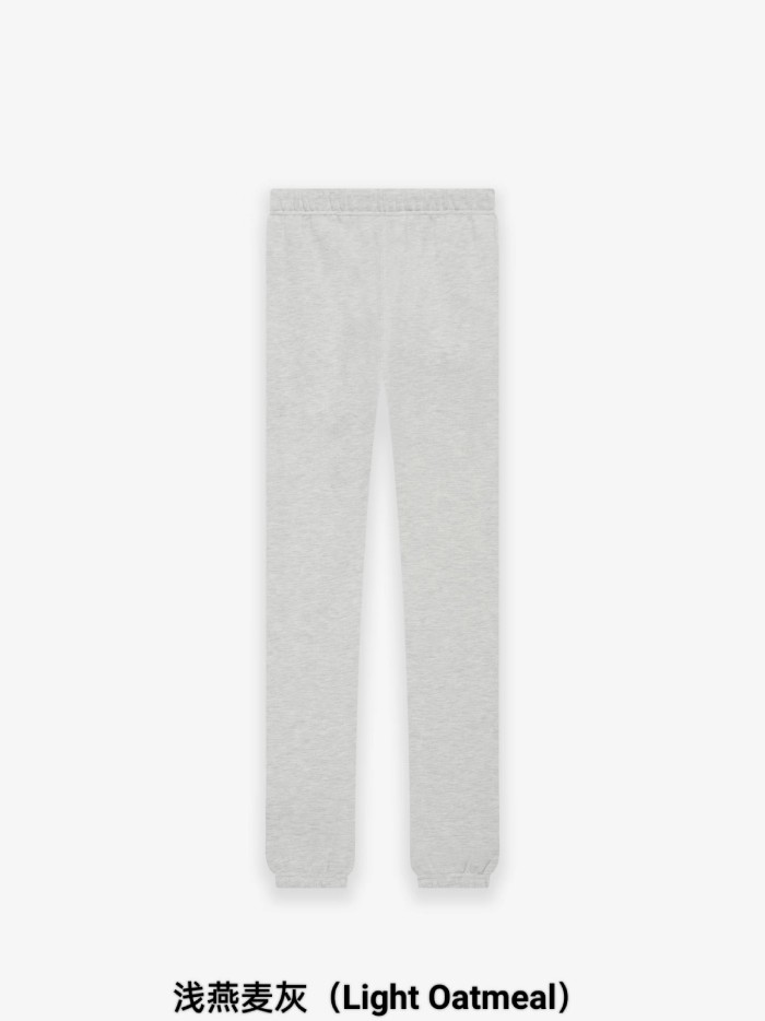 1:1 quality version Black flocking printed sweatpants 3 colors