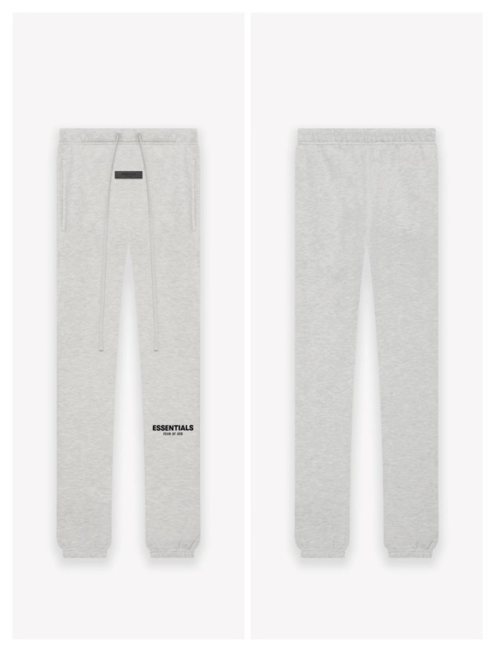 1:1 quality version Black flocking printed sweatpants 3 colors
