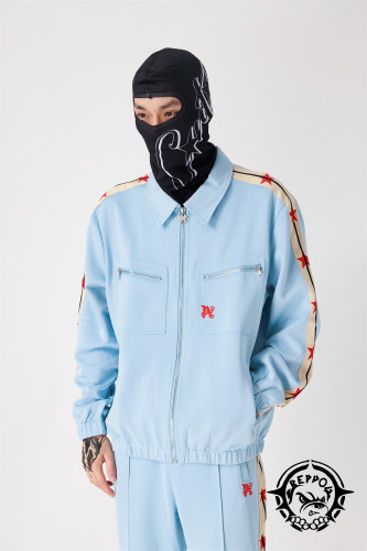 High Street Uniform Style with Side Stars Jacket 2 Colors