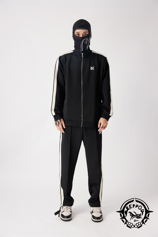 High Street Basics tri-color printed tracksuit 3 colors