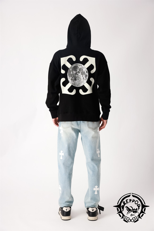 [buy more save more] 1:1 quality version Moon and Arrow Hooded Sweatshirt with Back