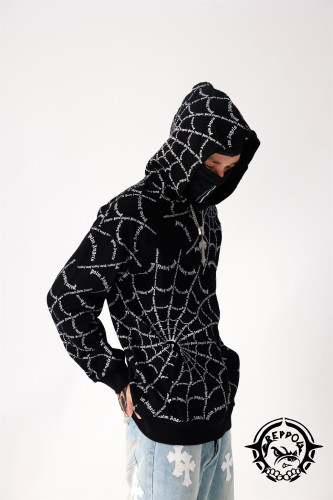 Cobweb alphabet hoodie