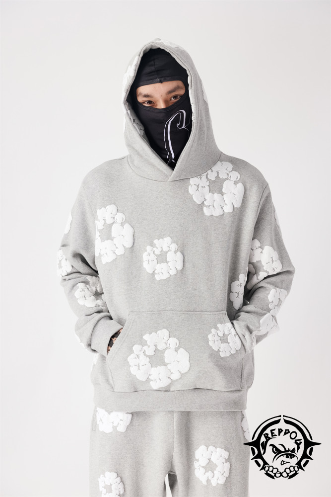 [Including comparative images of RepDog and other seller] 1:1 quality version Kapok Cotton Print Hoodie 12 colors
