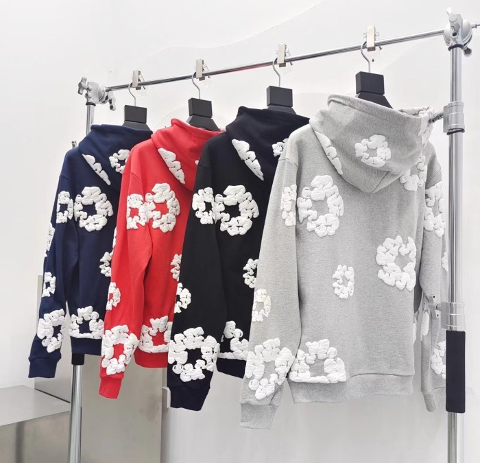 [Including comparative images of RepDog and other seller] 1:1 quality version Kapok Cotton Print Hoodie 12 colors